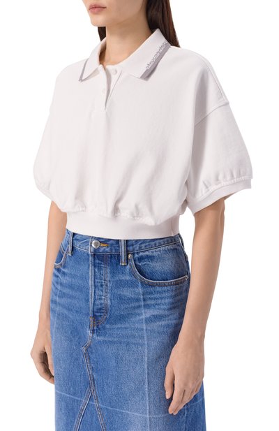 Хлопковое поло ALEXANDERWANG.T, арт. 4CC1261207, фото 3