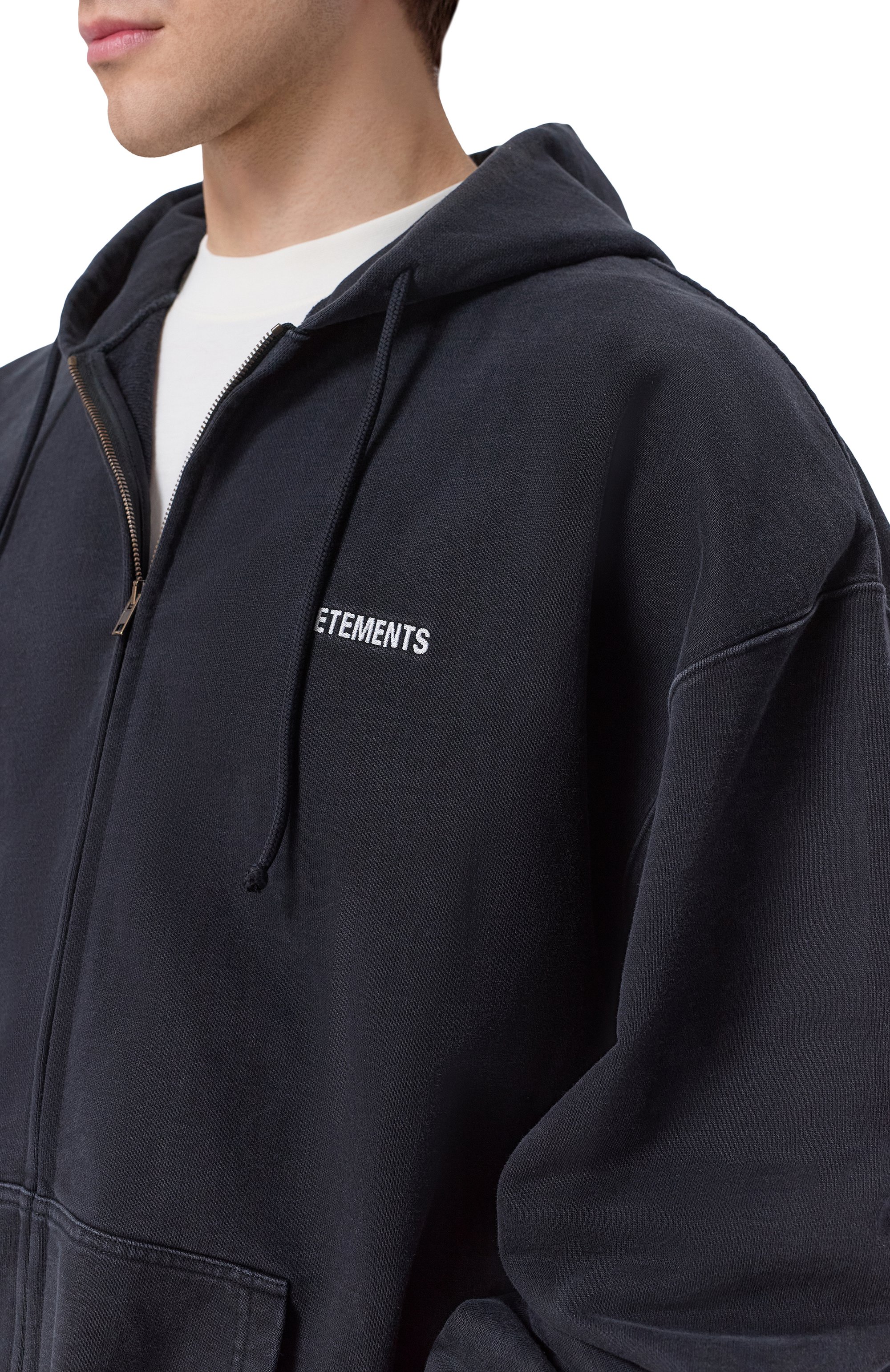 Хл опковая толстовка VETEMENTS, арт. ME76ZU136B/1302 M0LLET0N, фото 6