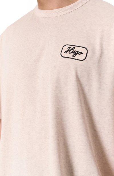 Хлопковая футболка HUGO BLUE, арт. 50534754, фото 5