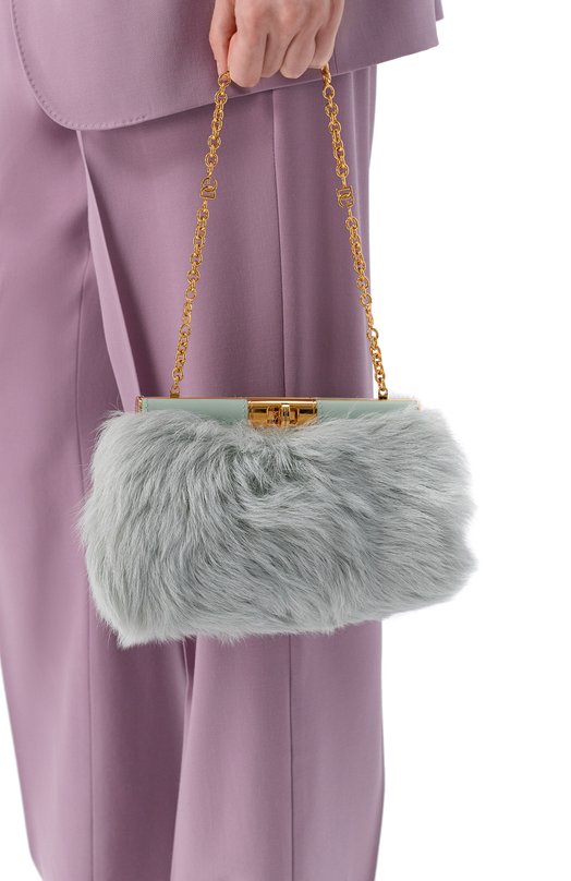 Клатч Marlene small Dolce & Gabbana BB7635/A0527 Голубой  BB7635/A0527 Фото 2