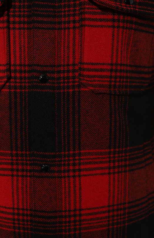 Пуховая куртка-рубашка Woolrich CFWOOS0159MRUT3046 Красный  CFWOOS0159MRUT3046 Фото 5