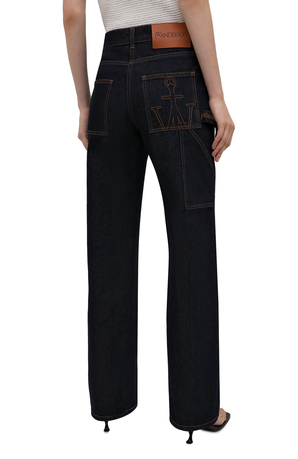 Джинсы JW ANDERSON синего цвета по цене 48350 руб., арт. DT0017 PG0350, фото 4 Джинсы JW ANDERSON, арт. DT0017 PG0350, фото 4
