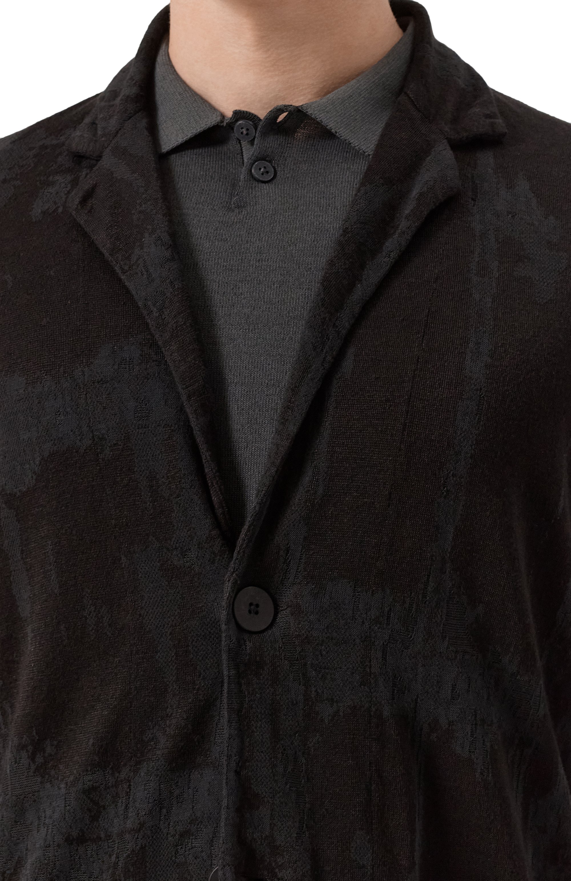 Пиджак изо льна и хлопка TRANSIT, арт. CFUTRZ18531, фото 7