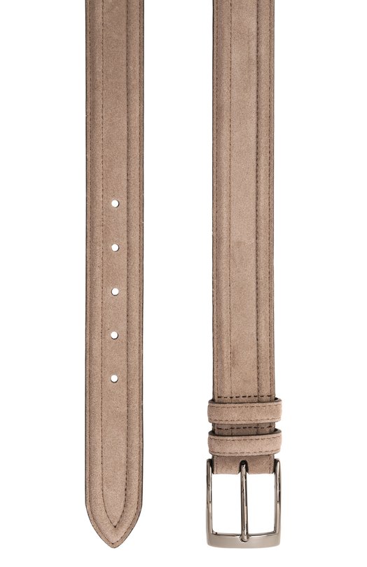 Замшевый ремень Canali 50C/KB00500 Бежевый  50C/KB00500 Фото 3