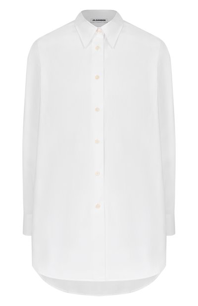 Женская хлопковая рубашка JIL SANDER, арт. J02DL0319/J45342