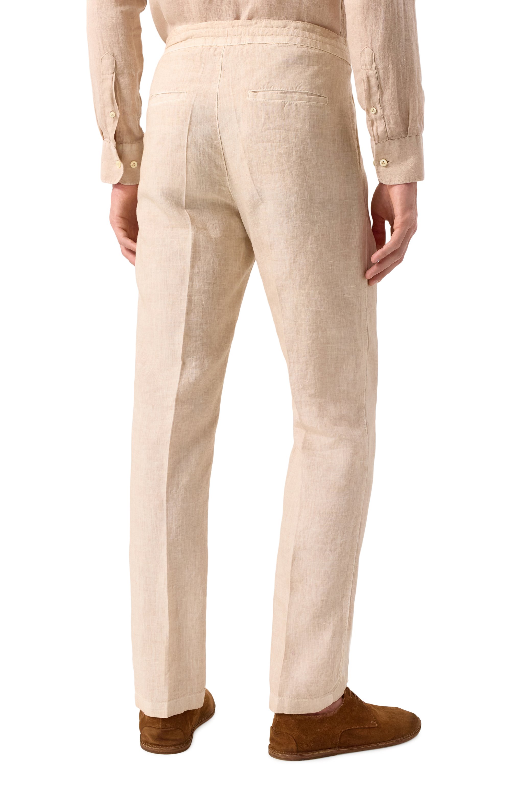 Льняные брюки 120% LINO, арт. 32ALIM299M/0253/S00, фото 4