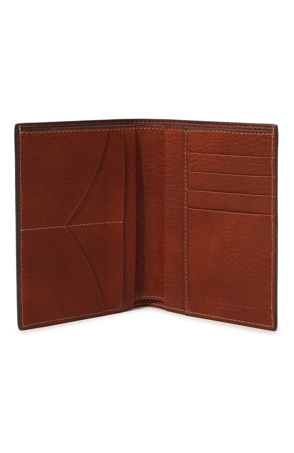 Кожаная обложка для паспорта BRUNELLO CUCINELLI, арт. MWZIU371, фото 2