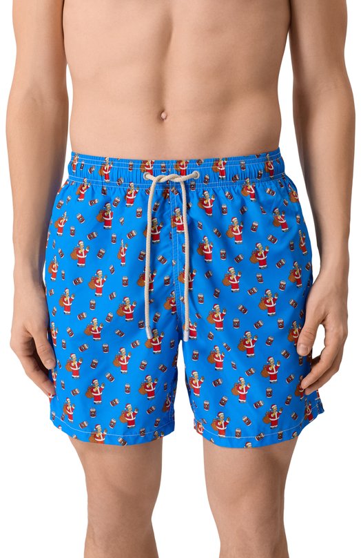 Плавки-шорты MC2 Saint Barth LIG0003-02680I/LIGHTING MICR0 FANTASY Синий  LIG0003-02680I/LIGHTING MICR0 FANTASY Фото 2