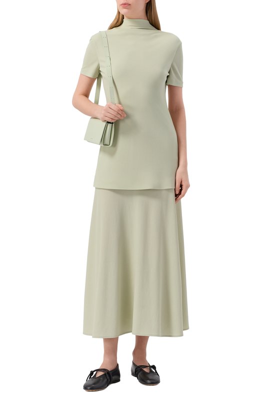 Кожаные балетки Rosa Bottega Veneta 855866/VBSD0 Чёрный  855866/VBSD0 Фото 3