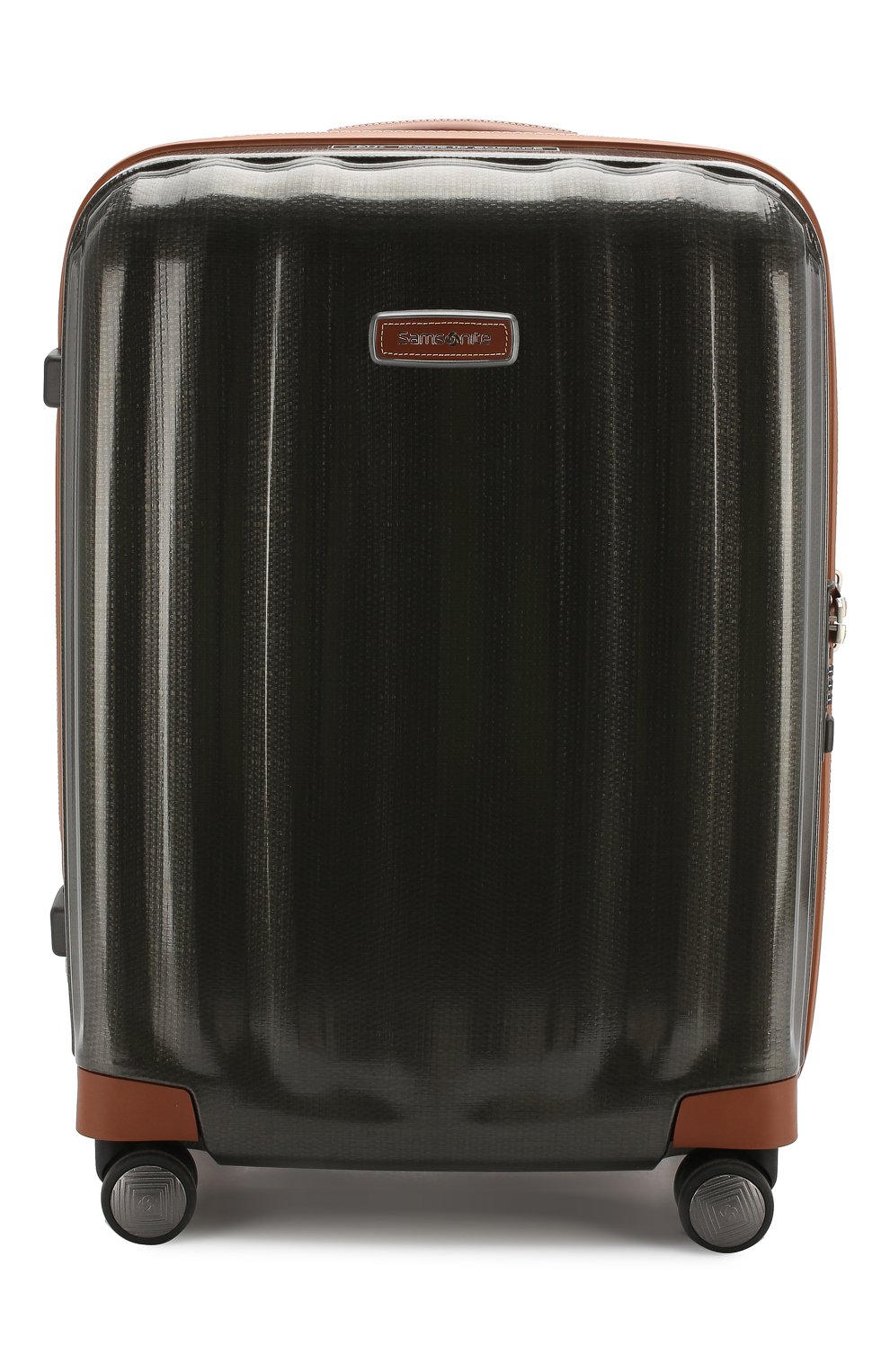 Дорожный чемодан lite cube dlx SAMSONITE оливкового цвета по цене 51730 руб., арт. 82V-14006, фото 1 Дорожный чемодан lite cube dlx SAMSONITE, арт. 82V-14006, фото 1