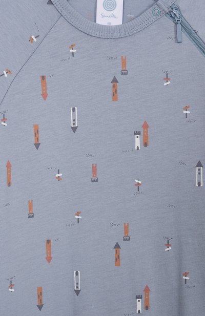 Хлопковый комбинезон SANETTA, арт. 222125, фото 3