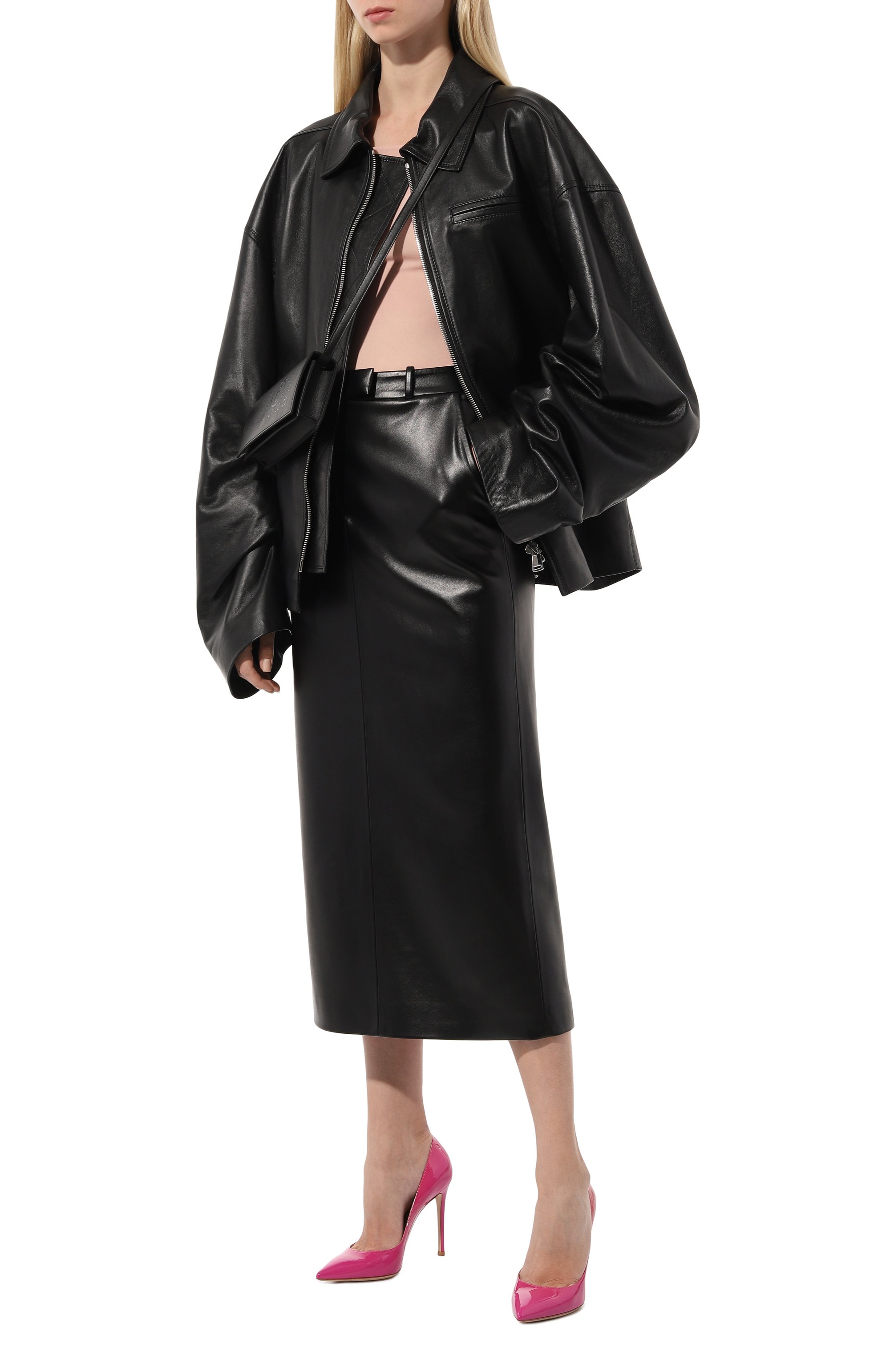 Кожаные туфли gianvito 105 GIANVITO ROSSI, арт. G28470.15RIC.VERBL00, фото 2