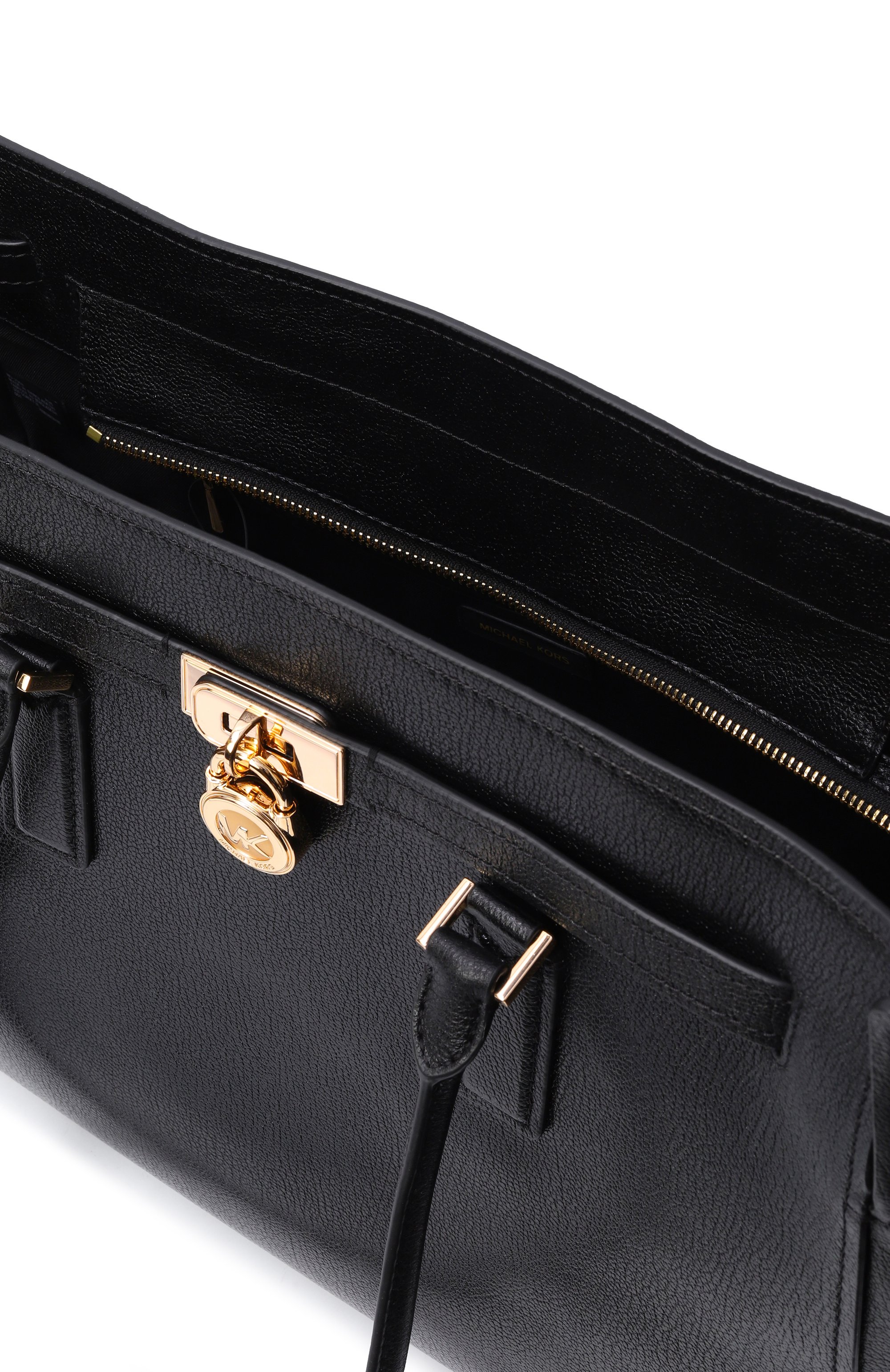 Сумка-тоут hamilton moderne large MICHAEL MICHAEL KORS черного цвета по цене 39900 руб., арт. 30F5GHMT3L, фото 5 Сумка-тоут hamilton moderne large MICHAEL MICHAEL KORS, арт. 30F5GHMT3L, фото 5