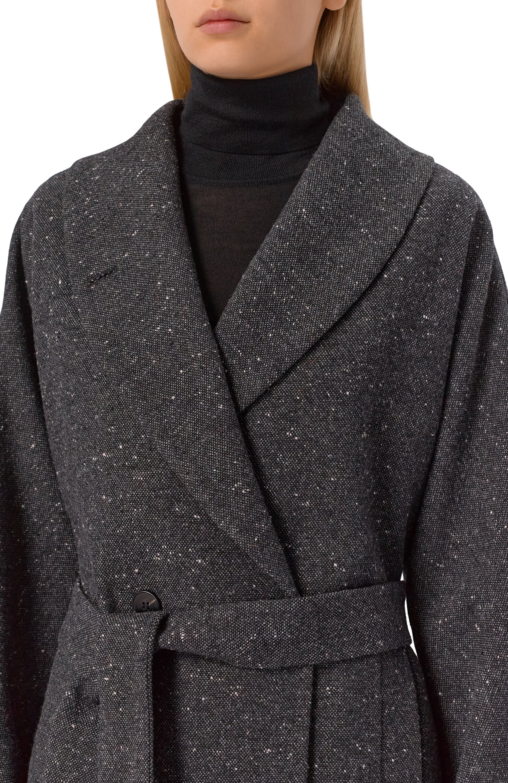 Шерстяное полупальто SEVEN LAB, арт. 225-S-W-00-92-079, фото 5