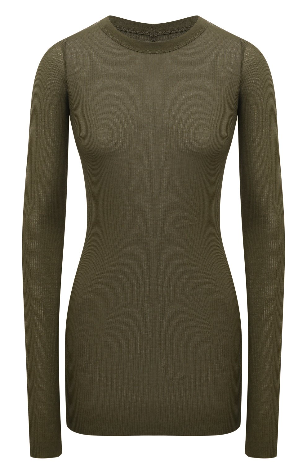 Лонгслив из вискозы и шелка RICK OWENS, арт. RP02A7202/RC, фото 1