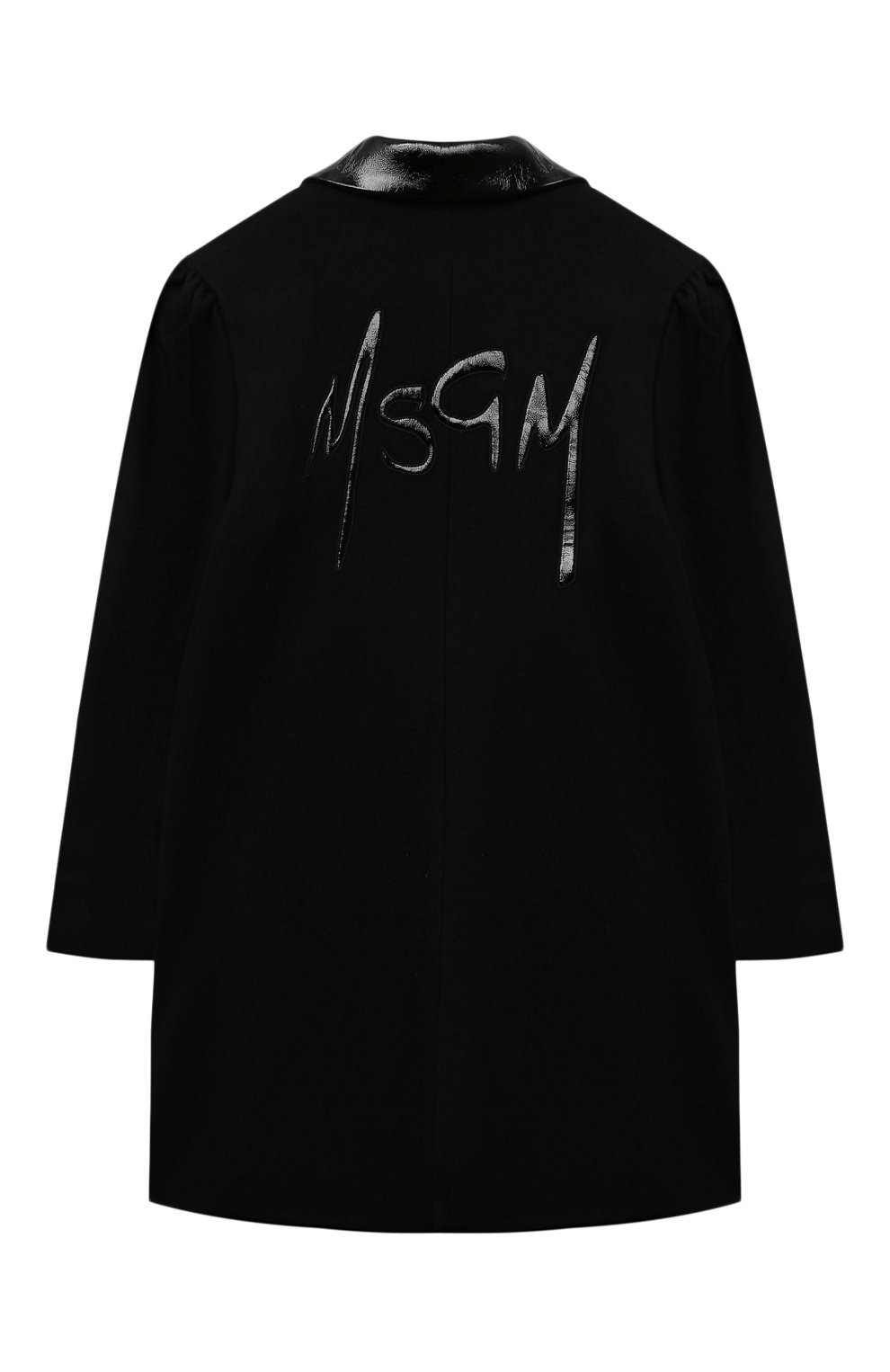 Шерстяное пальто MSGM KIDS, арт. MS027797, фото 2