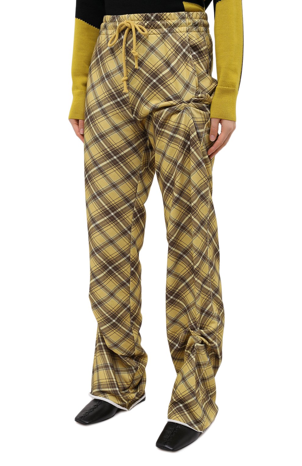 Хлопковые брюки DRIES VAN NOTEN, арт. 202-31176-1621, фото 3