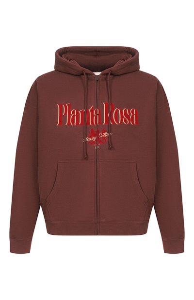 Женский хлопковая толстовка PLANTA ROSA, арт. PR/HZ013/ROSAHILLS/370VELVET