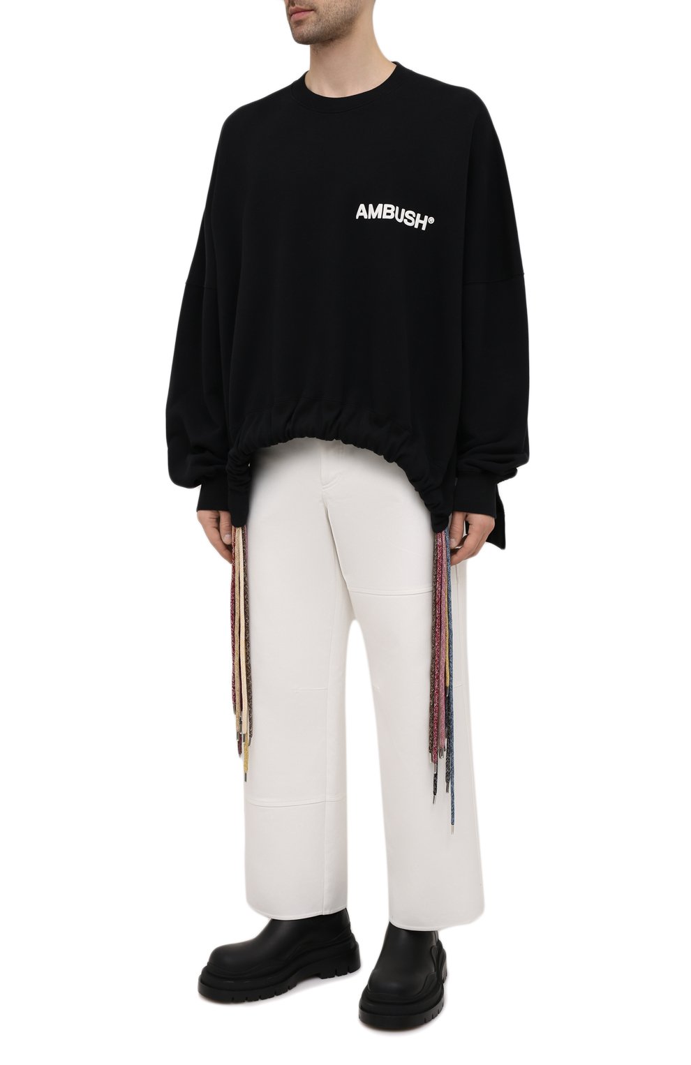 Хлопковый свитшот AMBUSH, арт. BMBA007S21FLE001, фото 3