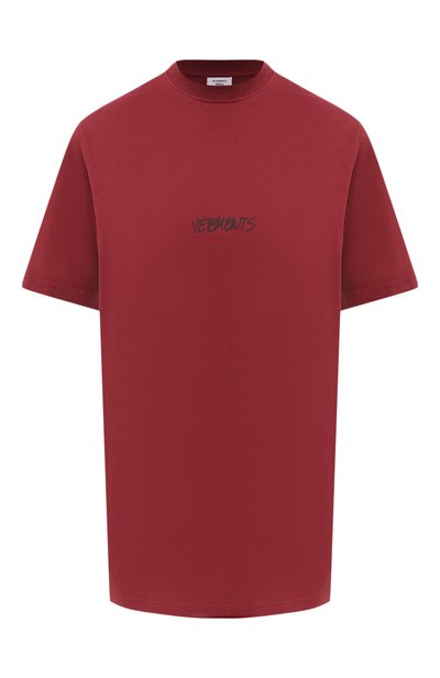 Женская хлопковая футболка VETEMENTS, арт. UAH21TR619 1600/W