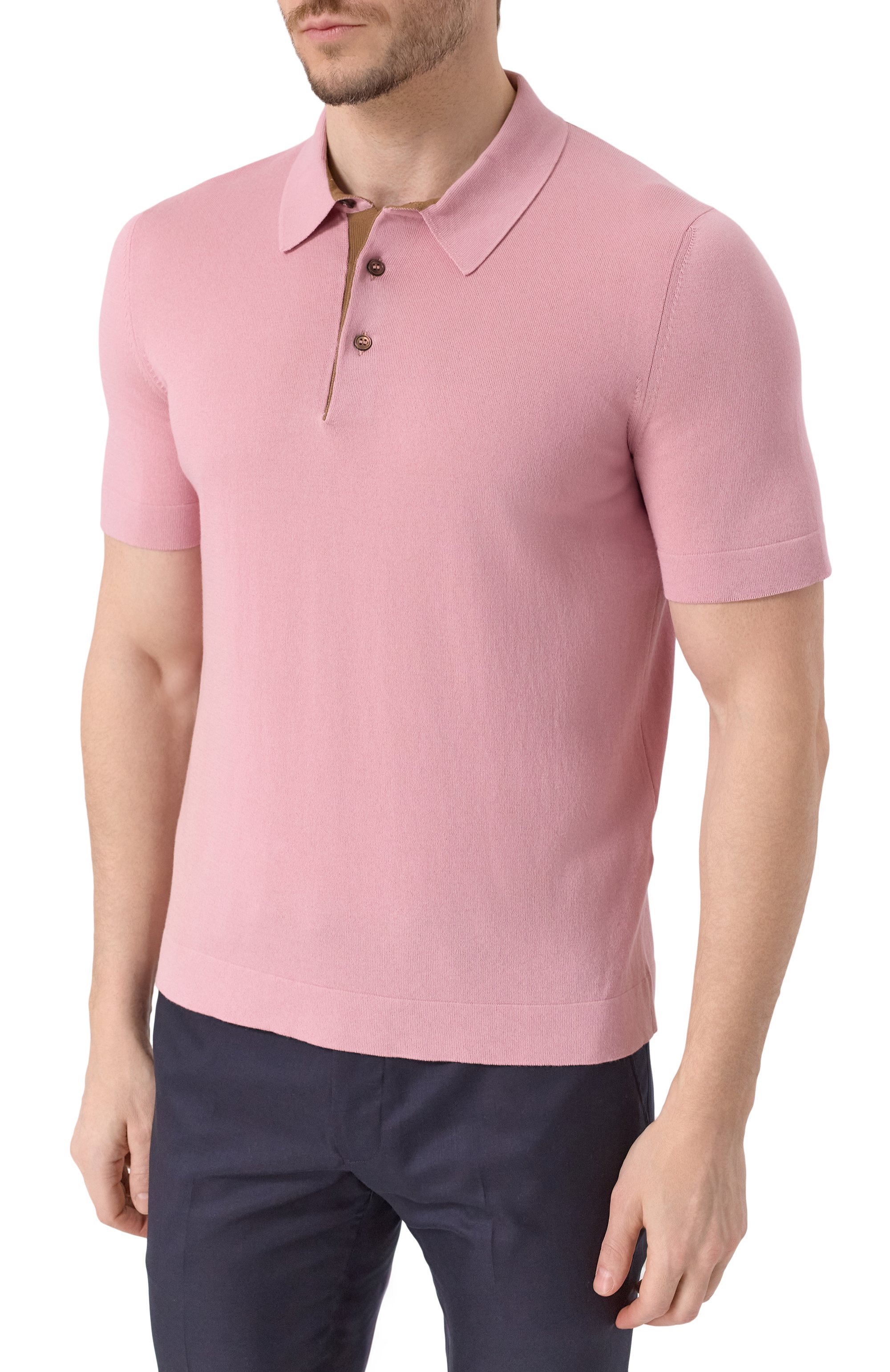 Хлопковое поло GRAN SASSO, арт. 57149/20669, фото 3