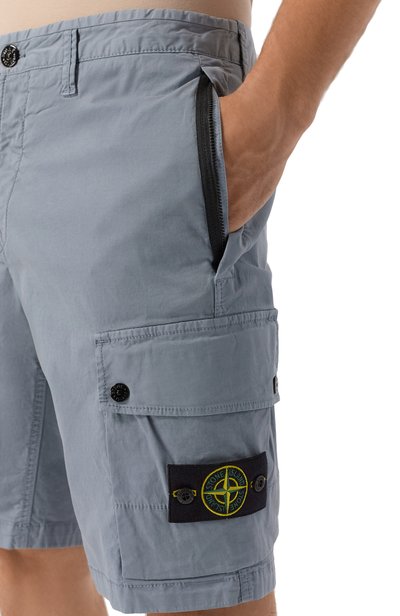 Хлопковые шорты STONE ISLAND, арт. L1S15L100019/S0A10, фото 5