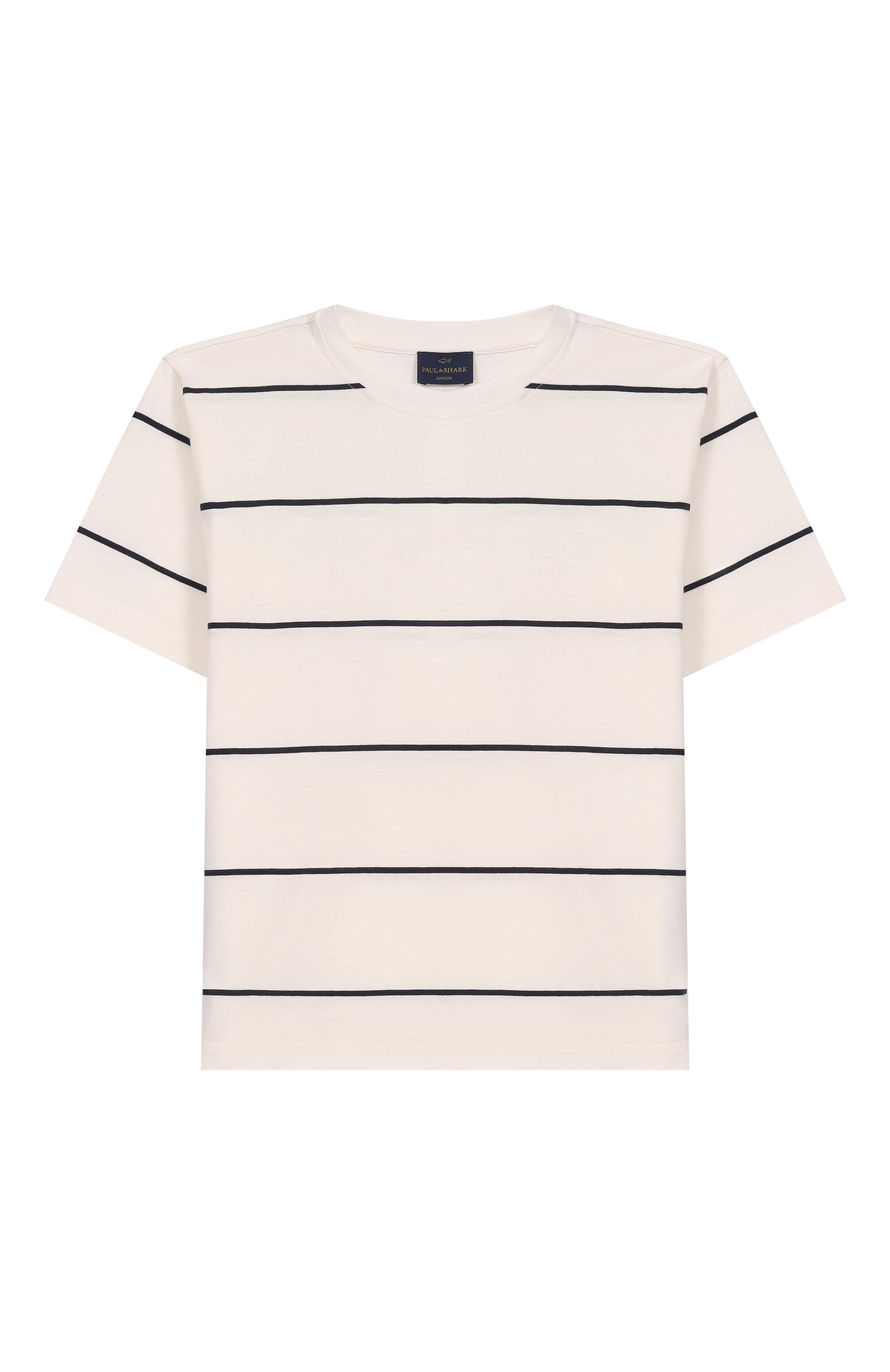 Хлопковая футболка PAUL & SHARK JUNIOR, арт. WUM007/LAB6A/10A-16A, фото 1