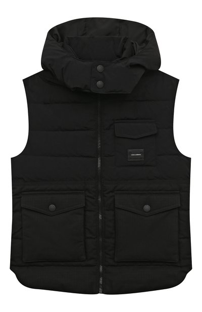 Пуховый жилет DOLCE & GABBANA, арт. L4JB2Z/G7A5Y/8-14, фото 1