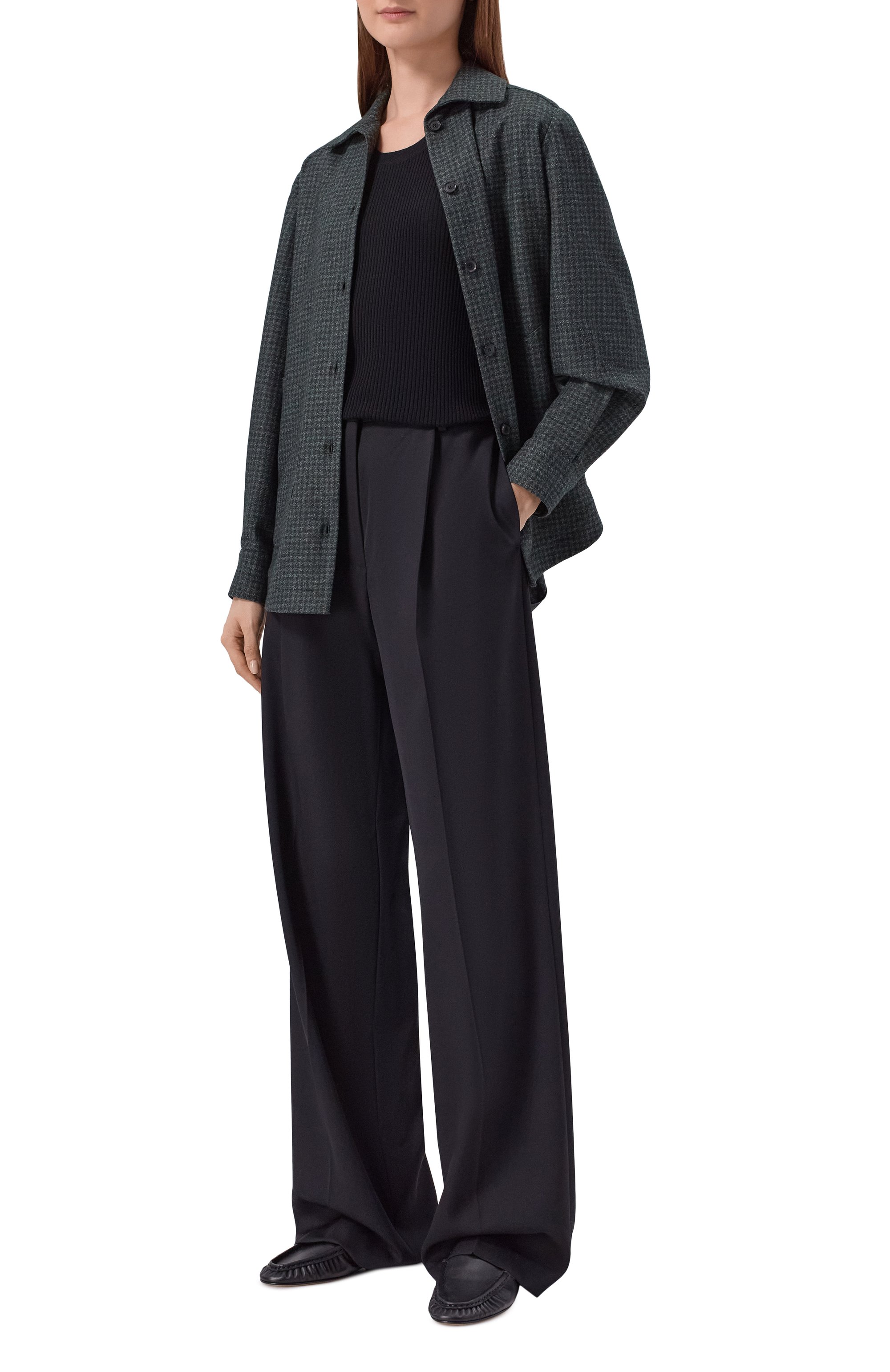 Рубашка из шерсти и хлопка KITON, арт. D50429K0154I, фото 2