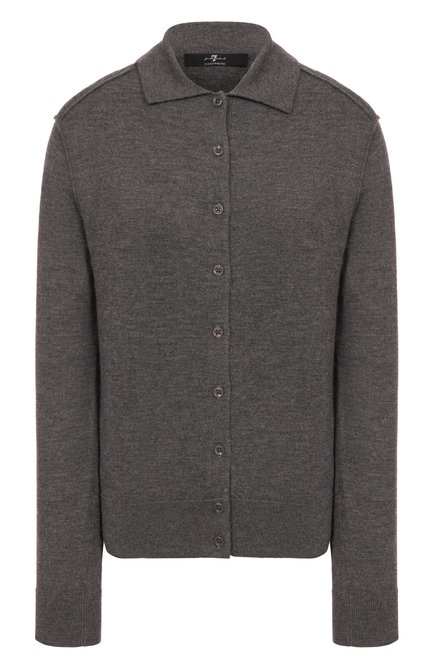 Женский кашемировый кардиган 7 FOR ALL MANKIND, арт. 7N0J0F17-1PG