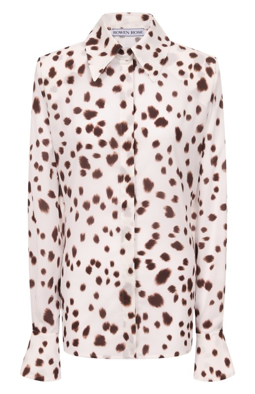 Рубашка ROWEN ROSE T0P_RR182_A2/PRINTED GE0RGETTE Белый T0P_RR182_A2/PRINTED GE0RGETTE