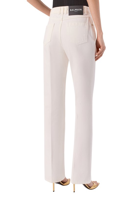 Джинсы Balmain GF1MI070/DG14 Белый  GF1MI070/DG14 Фото 4