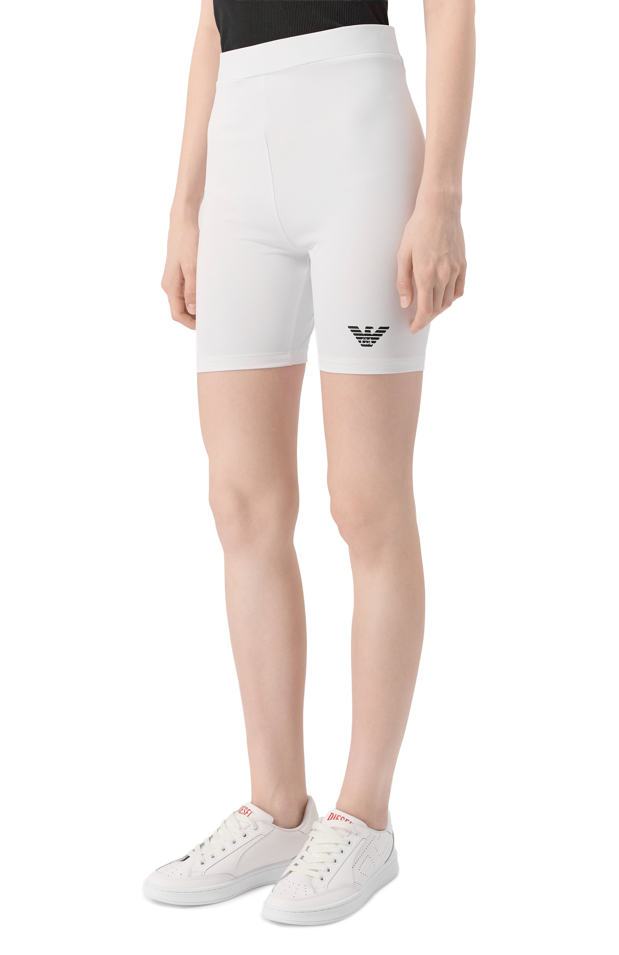 Комплект из платья и шорт EA7 белого цвета по цене 22200 руб., арт. 7W000347/AF13282, фото 5 Комплект из платья и шорт EA7, арт. 7W000347/AF13282, фото 5