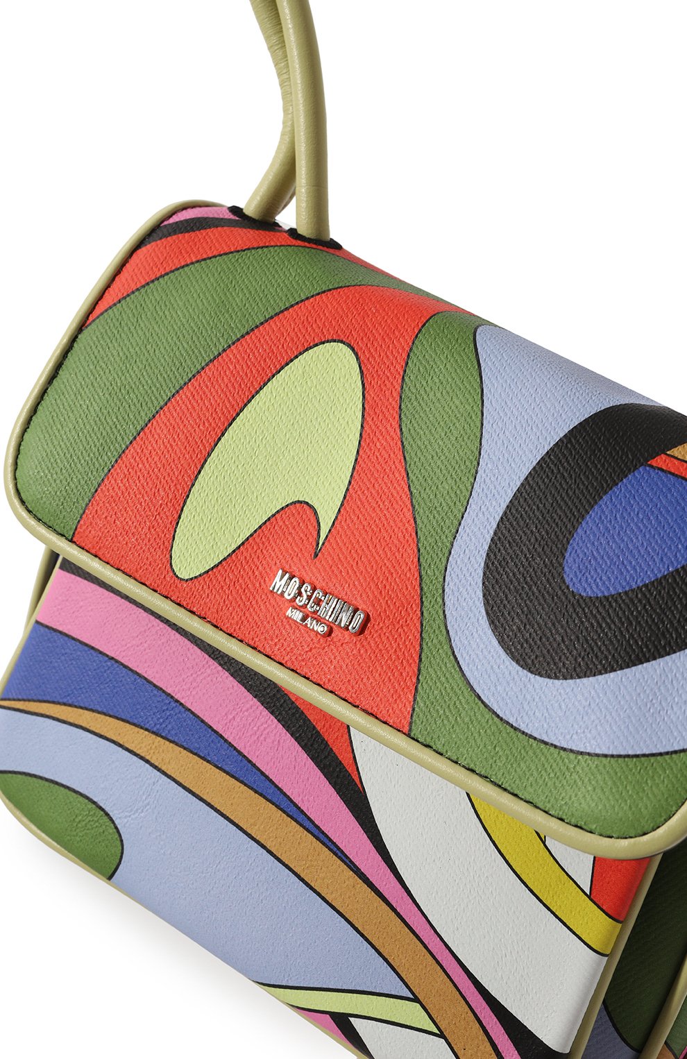 Сумка MOSCHINO разноцветного цвета по цене 104500 руб., арт. 2317 A7573/8213, фото 3 Сумка MOSCHINO, арт. 2317 A7573/8213, фото 3