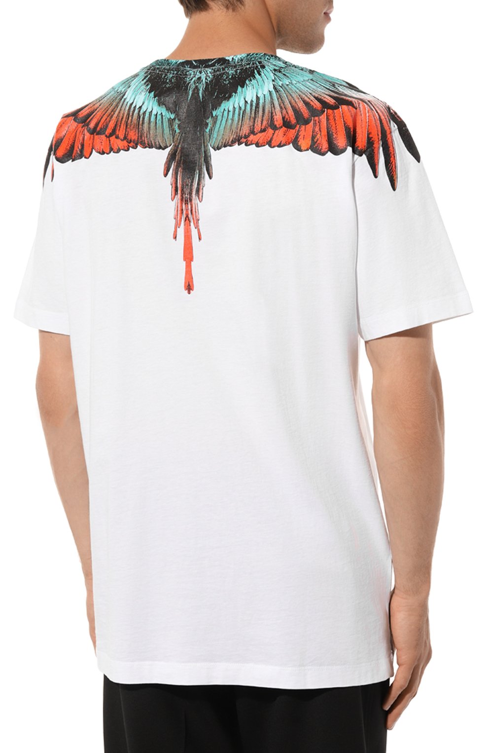Хлопковая футболка MARCELO BURLON, арт. CMAA018S23JER0010120, фото 4