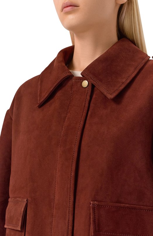 Замшевая куртка Bats СJ_J_150 Коричневый  СJ_J_150 Фото 5