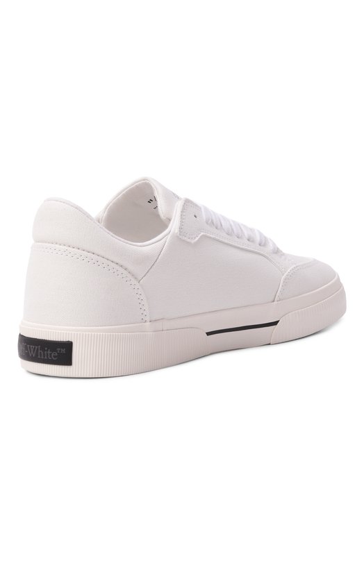 Текстильные кеды Vulc Off-White 0MIA293C99FAB003 Белый  0MIA293C99FAB003 Фото 4