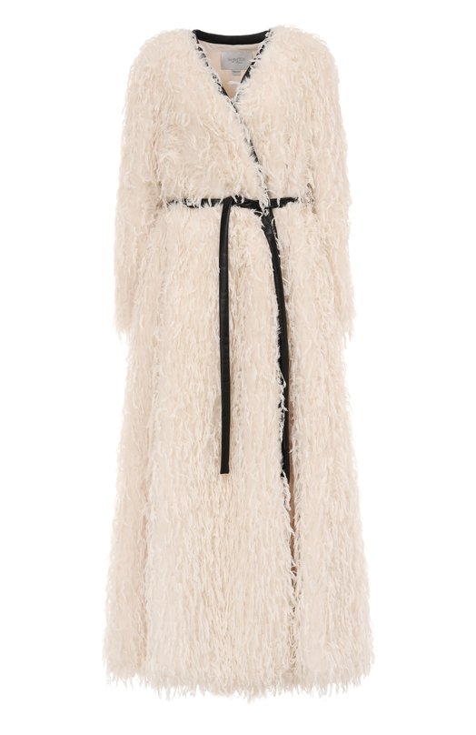 Шуба Giambattista Valli 25FWSVCA8009/82MAP Кремовый 25FWSVCA8009/82MAP