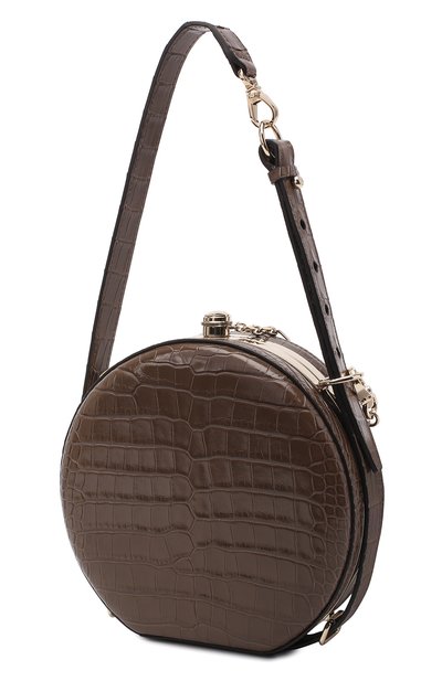 Сумка canteen из кожи аллигатора RALPH LAUREN, арт. 435790384AMIS, фото 3