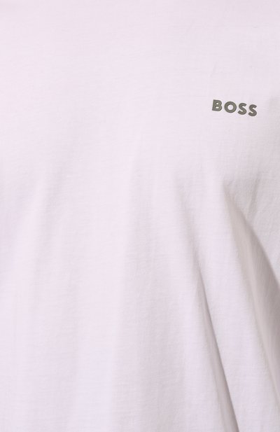 Хлопковый лонгслив BOSS ORANGE, арт. 50528213, фото 5