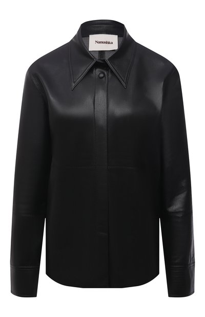 Рубашка из экокожи NANUSHKA, арт. NW20CRSH02299, фото 1