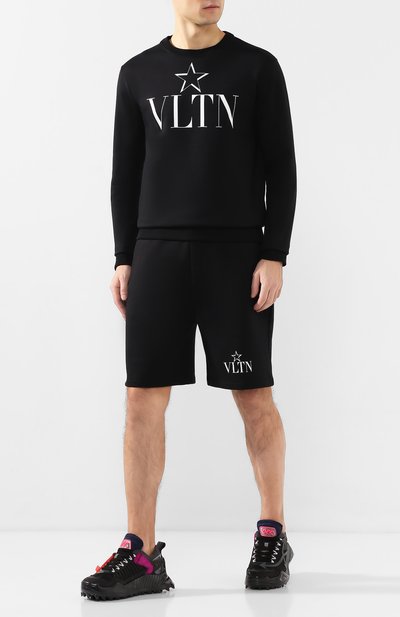 Хлопковый свитшот VALENTINO, арт. TV3MF10V63A, фото 2