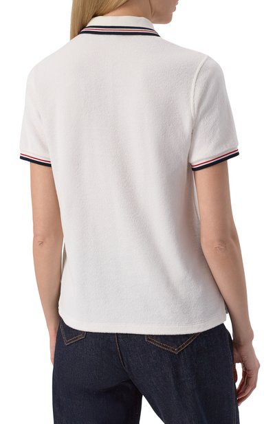 Поло из хлопка и шелка KITON, арт. D59423K0915F01, фото 4