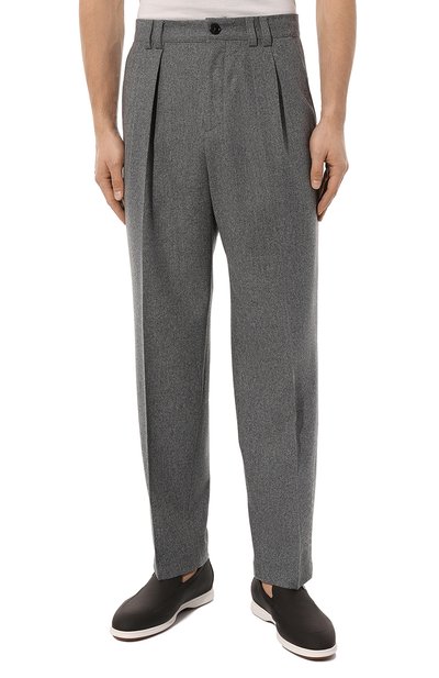 Шерстяные брюки BRUNELLO CUCINELLI, арт. M038PB2202, фото 3