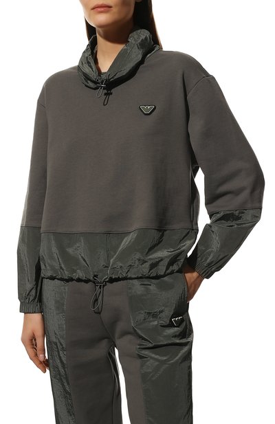 Хлопковое худи EMPORIO ARMANI, арт. 3L2M6G/2JYVZ, фото 3