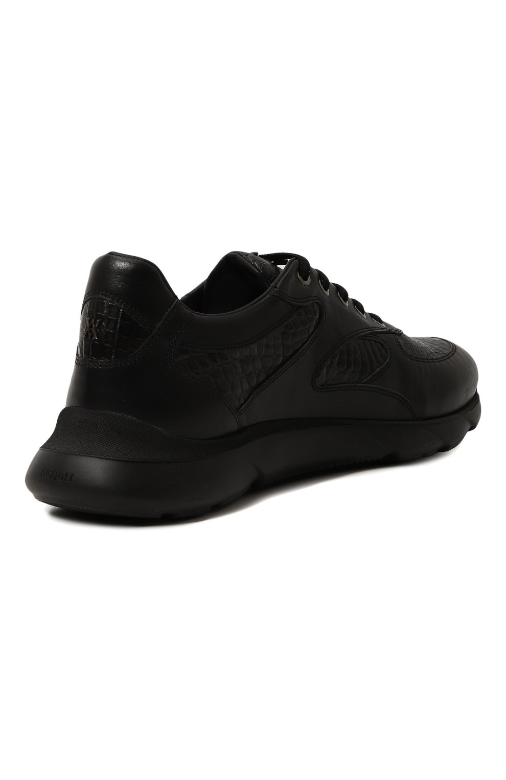 Кроссовки marte с отделкой из кожи аллигатора ARTIOLI, арт. 0S544/CALF/ALLIGAT0R/FABRIC MARTE, фото 5