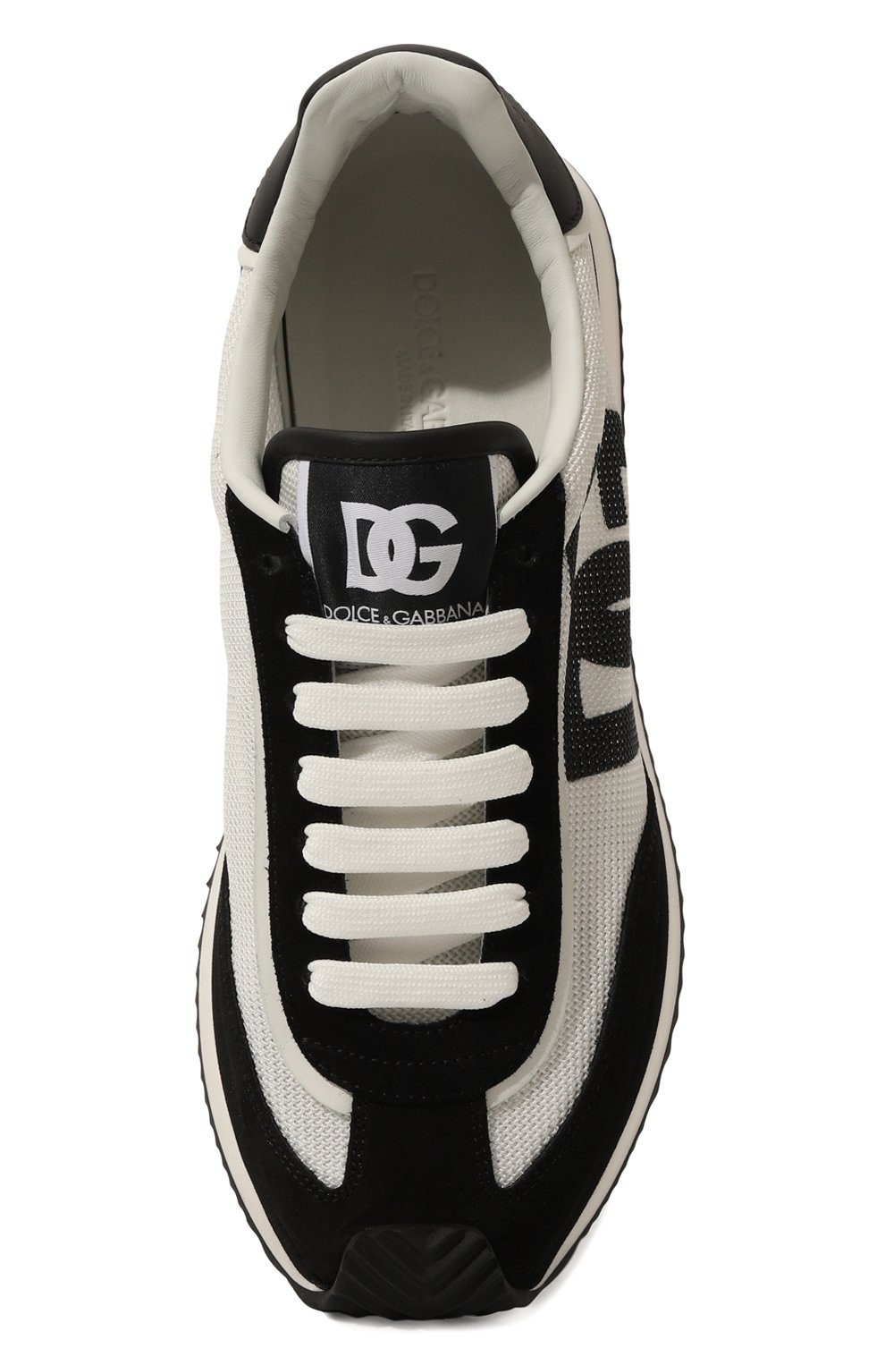 Комбинированные кроссовки dg cushion DOLCE & GABBANA, арт. CK2288/A5355, фото 6