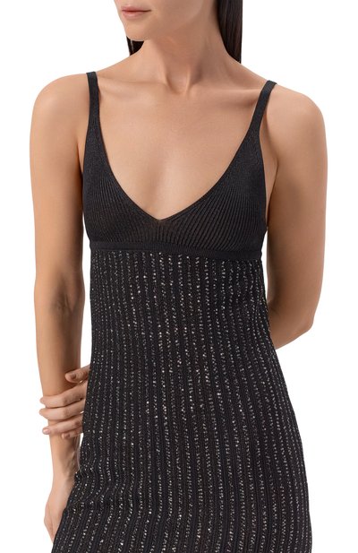 Платье с отделкой пайетками MISSONI, арт. DS26SG0L/BK01GH, фото 4