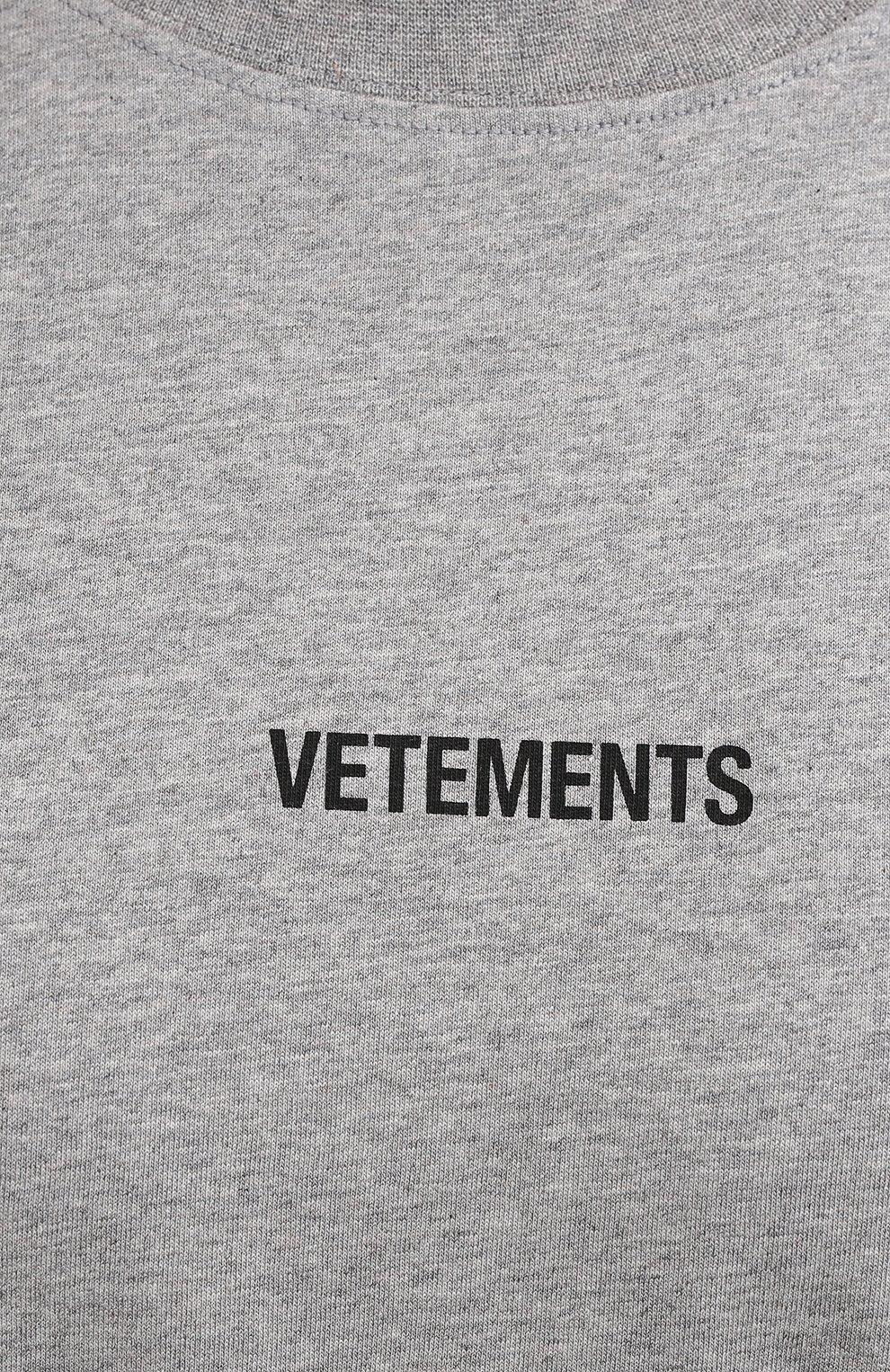 Хлопковая футболка VETEMENTS, арт. UE51TR540G 1600/W, фото 5