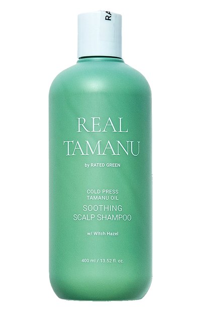 Женский успокаивающий шампунь с маслом таману холодного отжима (400ml) RATED GREEN, арт. 8809514550283